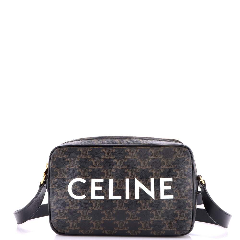 Celine Logo Messenger Bag Triomphe #253740C10B